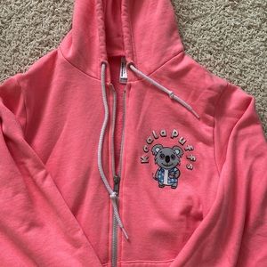 Koala puffs hooded jacket by American apparel